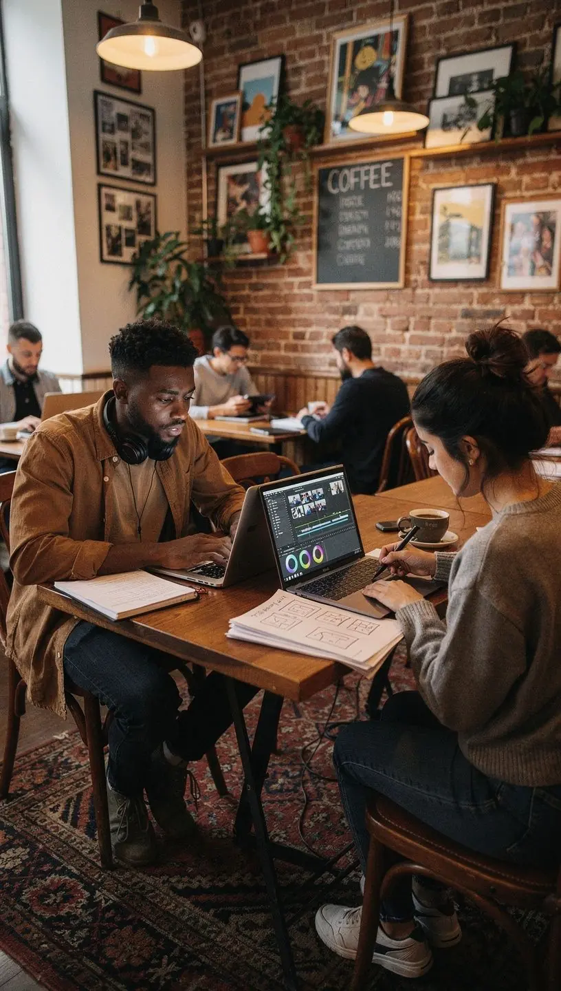 Wearable fitness tracker on wrist, showcasing technology adoption